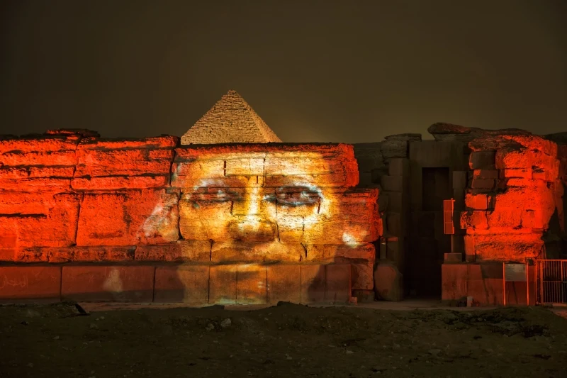 Sound and Light Show at the Pyramids